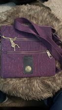 Kipling Crossbody Bag Featuring Signature Monkey Charm And Crinkle Nylon Texture