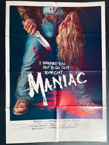 Maniac 1980 Poster | eBay