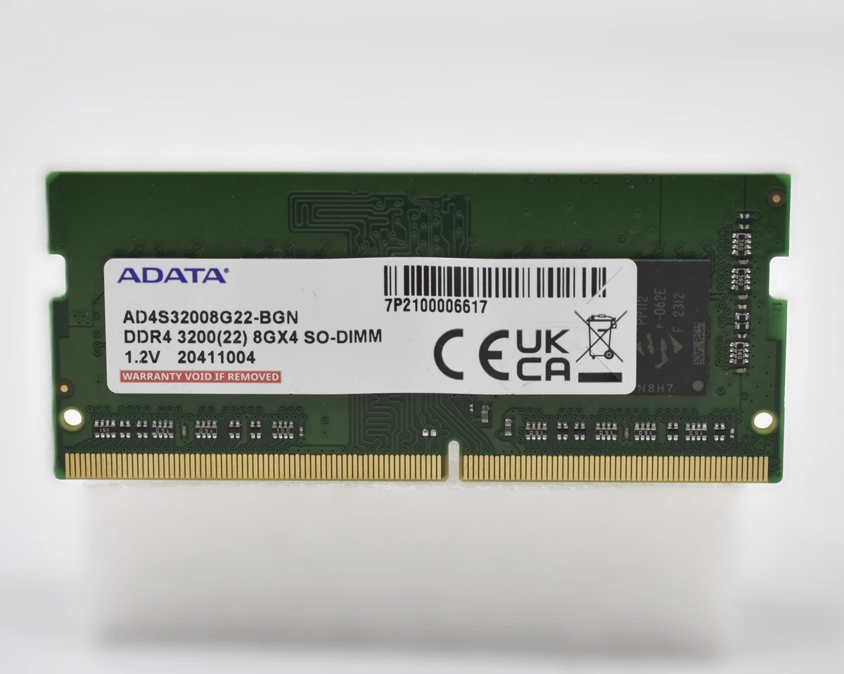 ADATA DDR4 SDRAM 8 GB Capacity per Module Memory (RAM) for sale