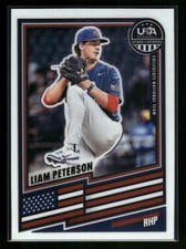 2026 Panini Stars & Stripes Baseball Prizm Card #143 Liam Peterson