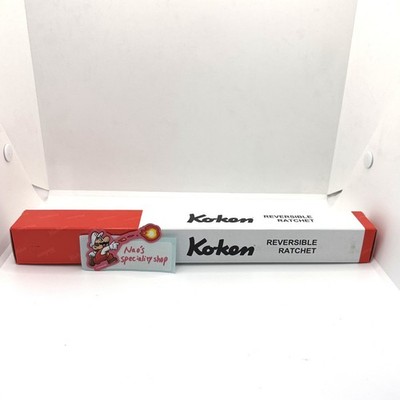 Ko-ken Koken 3726Z-280 Z-EAL Flex Head Long Ratchet Handle 3/8'' Drive 280mm New