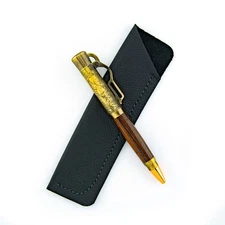 Artisan Handcrafted Lever Action Rifle Ballpoint Pen Desert Ironwood Wood