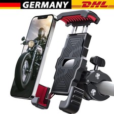 Handyhalterung 360° Fahrrad Halter Motorrad Roller Lenker Smartphone 4.5”-6.8”