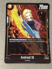 Dragon Ball Super Card Game Android 18 Blazing Aura FB02-116 Regular Rare