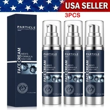 3X Particle Face Cream Men 6 in 1 Anti-Aging Cream Fights Eye Bags Dark SpotsNEW