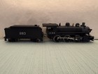 HO GAUGE IHC/ MEHANO I.C.R.R. 2-6-0 STEAM LOCO & TENDER #283 — photo 2