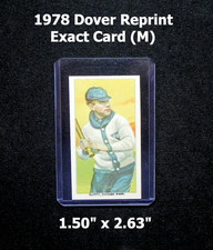 HUGH DUFFY 1978 Dover Reprint of Piedmont Cigarette Card (M) in Mini-Top Loader