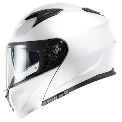Modular Helmet Raptor MPH ECE 22.06 White Gloss, Double Visor, XXL-XS