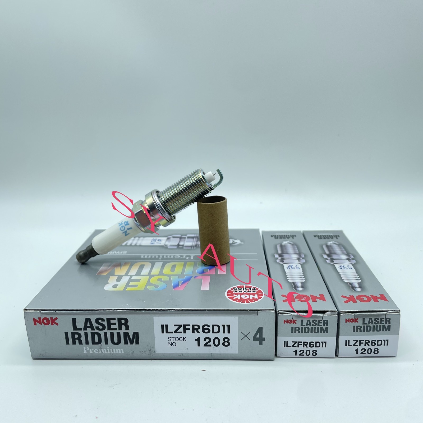 6PCS Spark Plugs-Laser Iridium NGK 1208 ILZFR6D11 For BMW 3.0L 2996CC l6