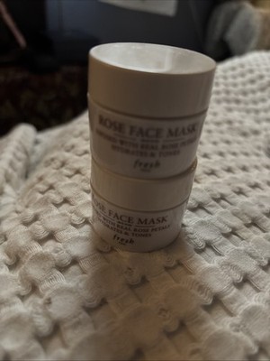 LOT OF 2 FRESH Rose Face Mask .5oz each Sealed