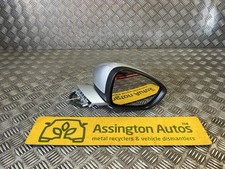 2010-14 Peugeot 508 PRE FL Offside Driver Electric Powerfold Wing Mirror SILVER