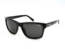 Quay Australia ON TOUR Polarized Sunglasses, Polished Black / Gray 58mm 631