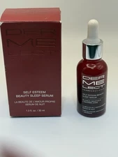 Dermelect Self Esteem Beauty Sleep Overnight Serum Luminous 1 fl oz 30 mil NIB