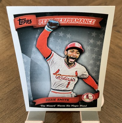 2010 Topps Peak Performance Baseball Card Ozzie Smith Cardinals #PP-80