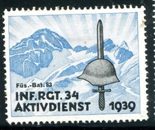 Switzerland Soldatenmarken Soldier f Infanterie Infantry #462 MHR 10