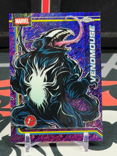 2026 Topps Chrome Marvel Venomouse Purple Shimmer 10/75 #189