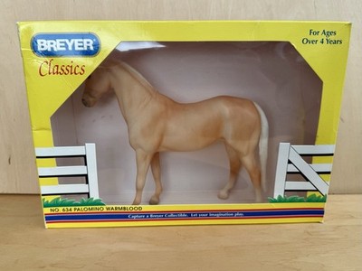 Breyer Palomino Warmblood Horse Figure 1997 Reeves Item No. 634