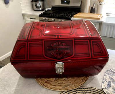   Harley Touring Xin-F Rear Trunk Compartment Universal Tour Pak Custom Paint 