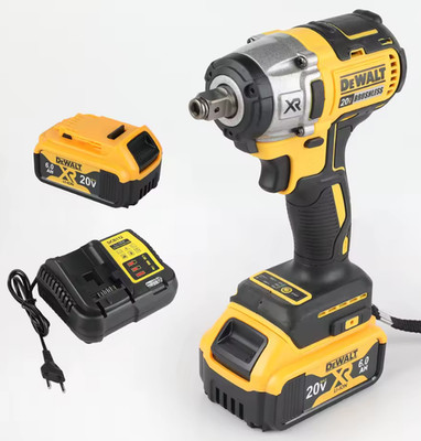 DEWALT DCF880 XR Brushless 20V Max Cordless Impact Wrench with battery charger