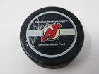Arron Asham Autographed Signed New Jersey Devils Official NHL Hockey Puck