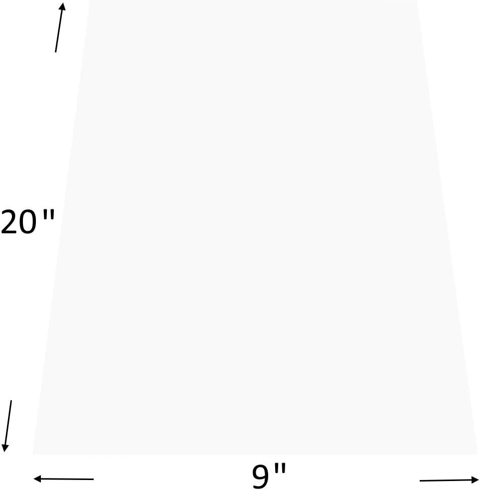 Crystal Clear 9x20 Cellophane Bags - 10 Count for An Elegant Presentation