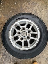 JIMNY ALLOY WHEELS SUZUKI JIMNY 15 Inch Rim 5x139.7 6.5J tyre cracked