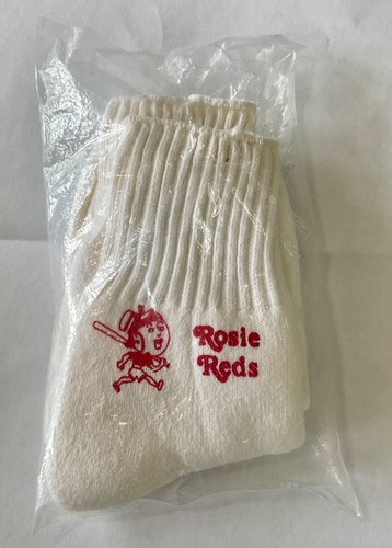 RARE NEW Vintage Socks Cincinnati Reds Rosie Reds MLB Baseball