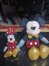 Mickey and Minnie Mouse Plush Set