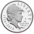 1776-2026 S Silver Proof Semiquincentennial Emerging Liberty Dime x 50 (1 Roll)
