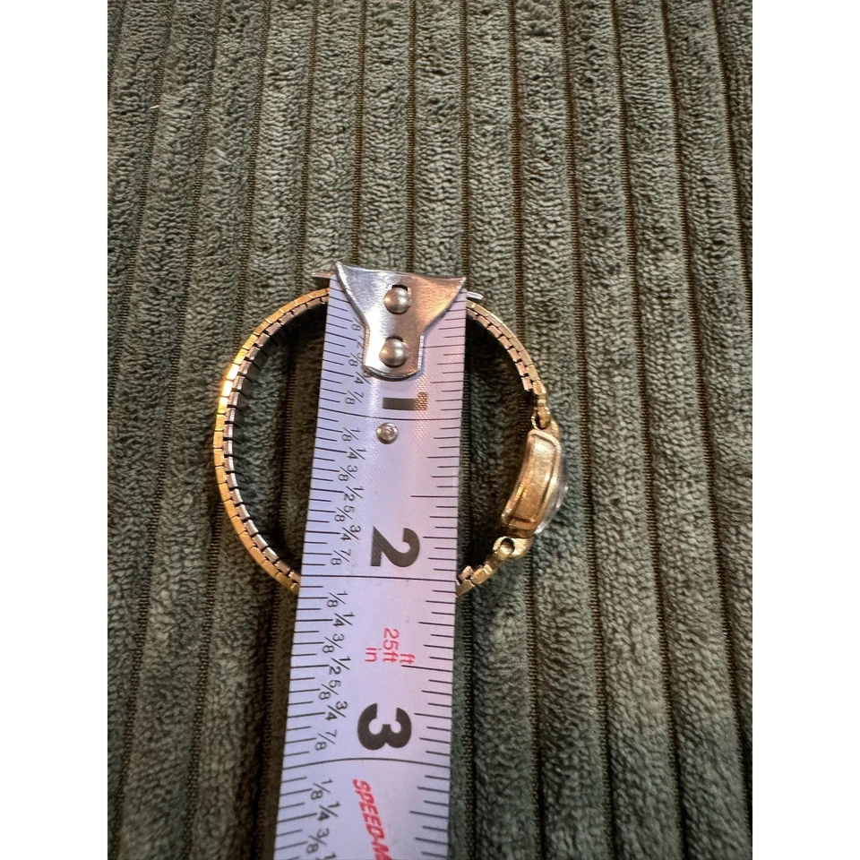 Vintage Gruen Curvex Precision 10K Gold Filled Swiss Ladies Watch Elegant - Image 3 of 4