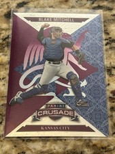 2025 Panini Crusade #22 Blake Mitchell Crusade Purple Mojo 81/99