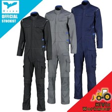 Orcon Heavy Weight Coverall Boilersuits Cargo & Knee Pad Pockets Elasticat Waist