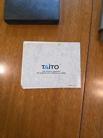 Restaurante Panic Nintendo NES 1992. Cartucho de trabajo y manual