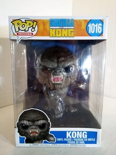 Funko Pop! Movies Godzilla vs Kong 10" Jumbo Figure - KONG #1016 New
