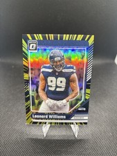 2024 Panini Donruss Optic - Leonard Williams #182 Electricity Prizm /75