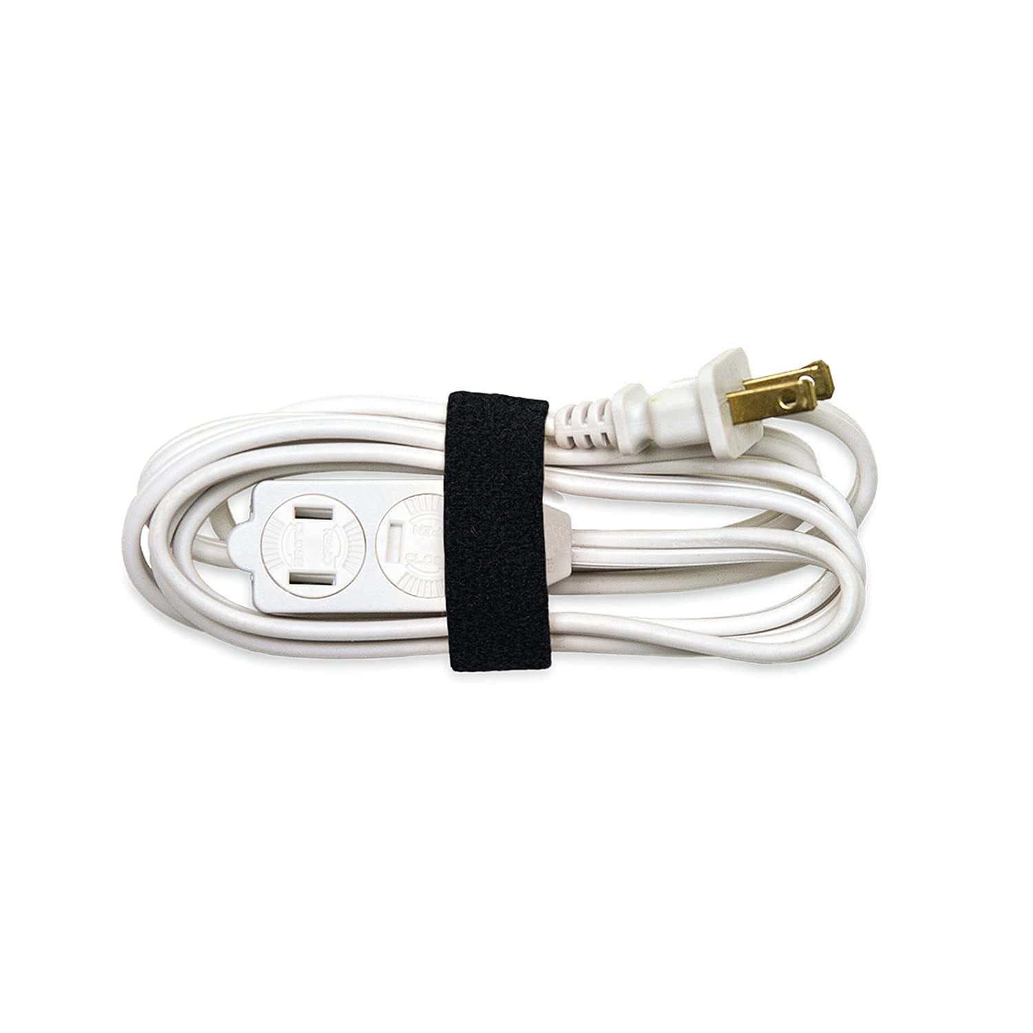 Cable Management Value Pack - 40 Self-Gripping Cable Ties, 20 Cable Labels, 1...