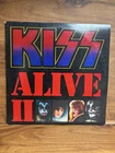 Kiss Alive II 1977 Vinyl Casablanca 1st Press NBLP 7076-2 Booklet And Tattoos