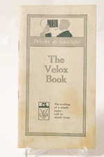 F66875 c. 1919 - THE VELOX BOOK, Prints by Gaslight, 48pgs