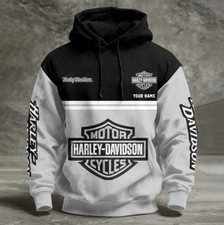 Personalized Harley Racing Davidson 3D Hoodie , Unisex Adults S-5XL