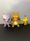 Pokémon Funko Pop! Lot Charizard, Mewtwo, Pikachu Vinyl Figures