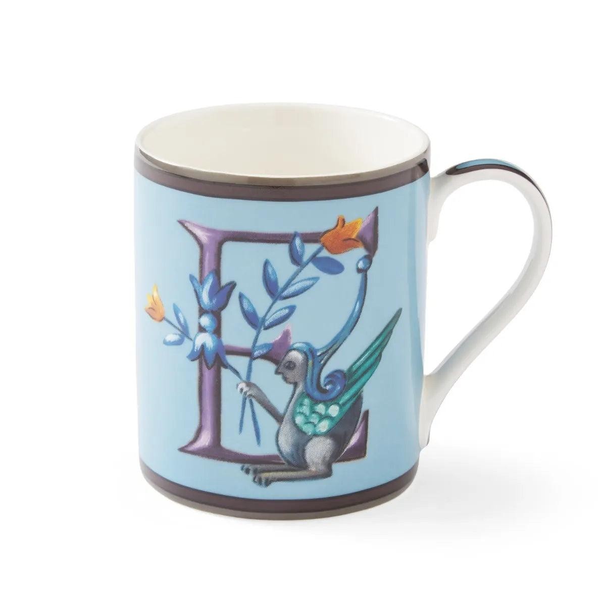 Spode Kit Kemp Alphabet E Mug