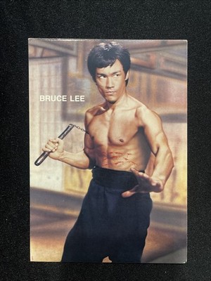 Bruce Lee Postcard As Pictured