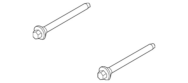 Genuine Ford Gear Assembly Mount Bolt W716638-S439 | eBay