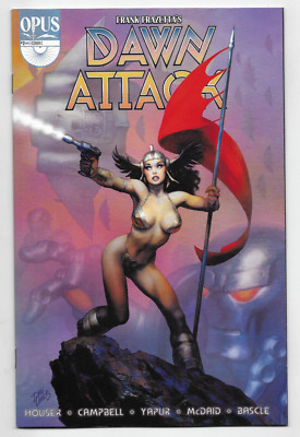 Frank Frazettas Dawn Attack #2 1:5 Opus Comics 2023 Dan Lawlis