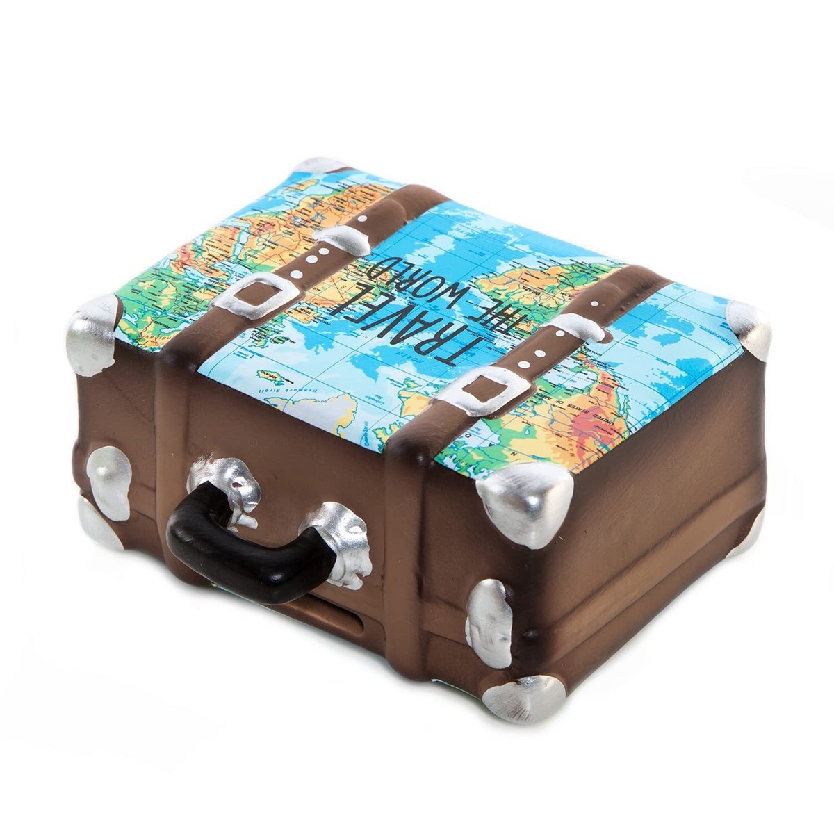 LUMOOM Mini-Reisekoffer Spardose - Kreatives Geldgeschenk In Rosa