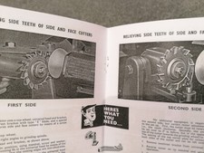 Clarkson tool cutter grinder brochures and manual