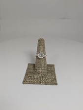 Aurora Borealis Silver Ring, Accessory Gift, Custom wire wrap Beaded ring, Gift