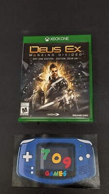 Deus Ex: Mankind Divided - Day One Edition (Microsoft Xbox One, 2016)