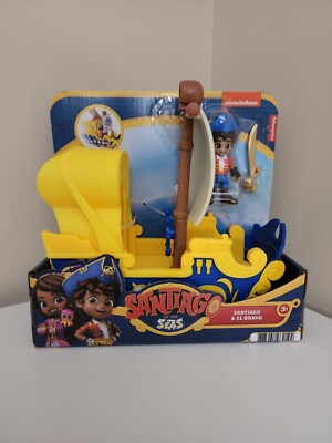 SANTIAGO OF THE SEAS- Santiago El Bravo Push Go PIRATE Ship