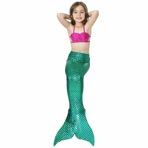 Code di sirenetta per costume da bagno Costume da coda di sirena Cosplay  | eBay